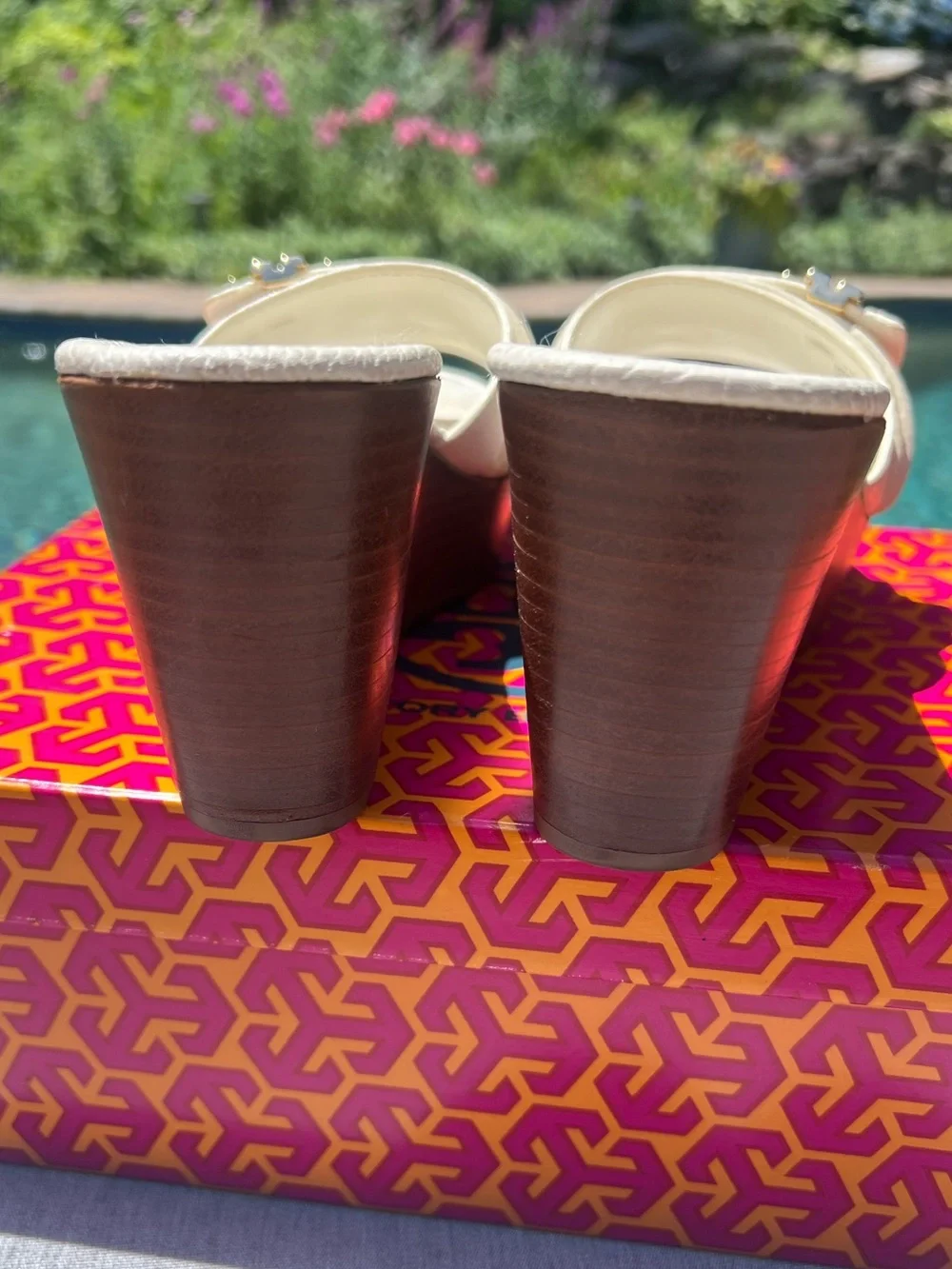 Tory Burch Elina Platform Sandal Size 9